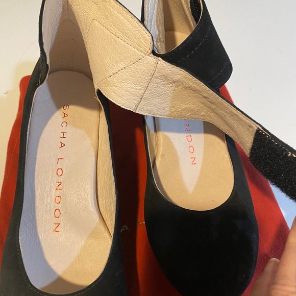 Sasha London Suede Pumps - New Without Tags - Picture 3 of 9